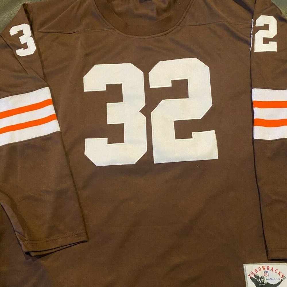 Mitchell and Ness CLEVELAND BROWNS JIM BROWN 1960s JERSEY Sz 46,48,52,54,56 NWT